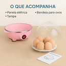 Cozedor de Ovos Elétrico 110V – Portátil a Vapor para Cozinha Envio Imediato